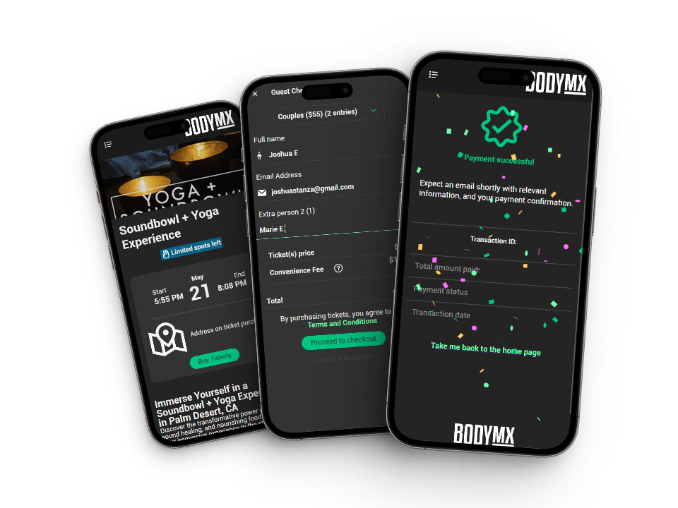 BodyMX Web App cover